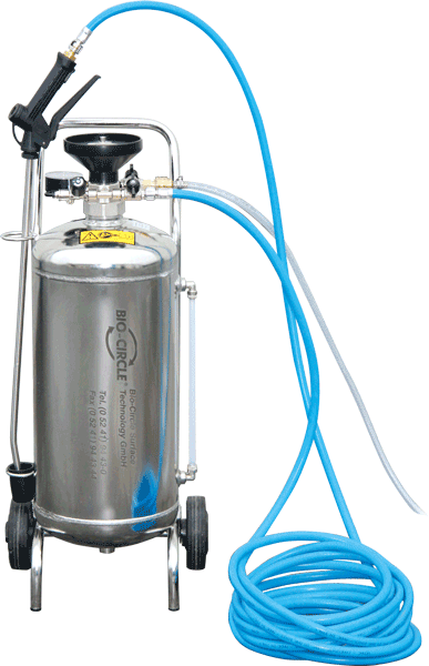 Edelstahlschaumsprüher aus V2A