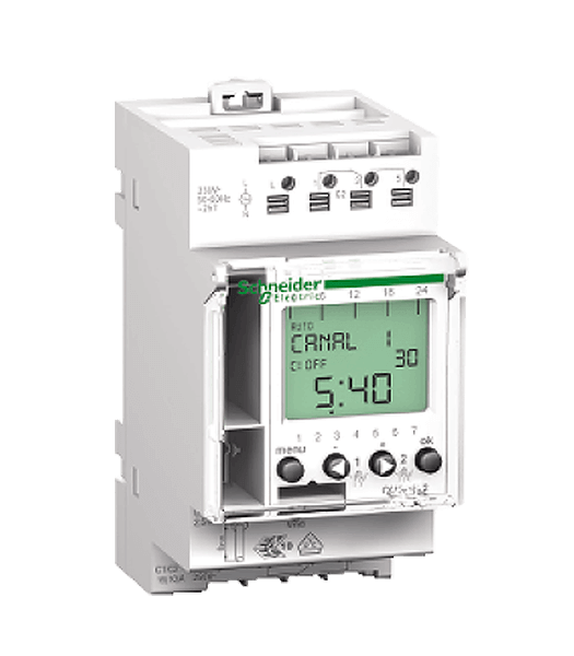 Zeitschaltuhr zur Vorprogrammierung der