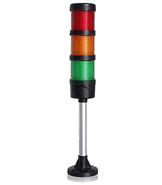 Ampelanlage ohne Sirene (rot-gelb-grün)