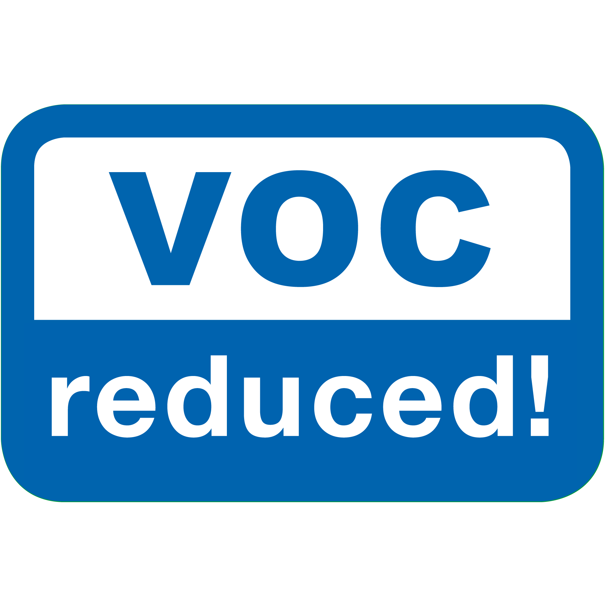 VOC reduziert!
