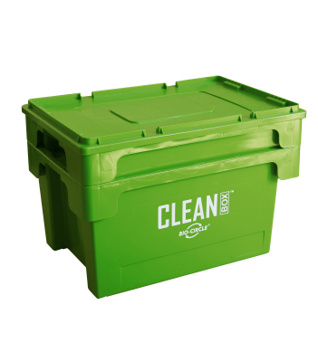 CLEAN BOX mit Deckel und Tauchkorb